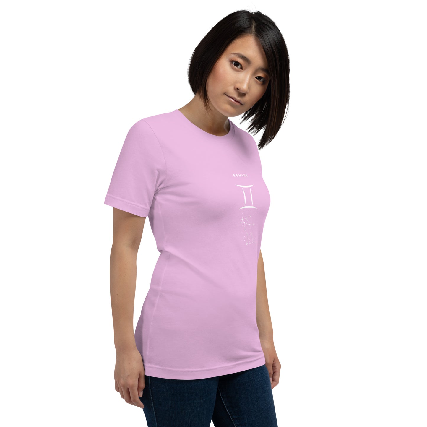 Twin Signal T-Shirt - Left Placement product image 104 in selected colour, with front view, right-side angle and left placement.