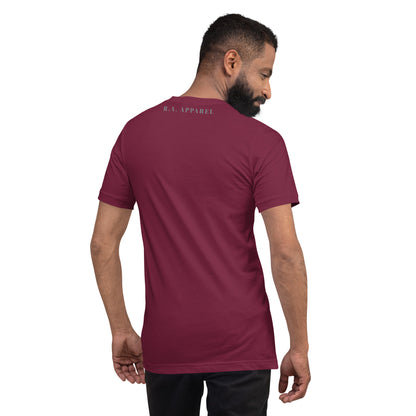 Forward Kind T-Shirt - Left Placement 78 product image 11 in Black, size XL, with back view and left placement.