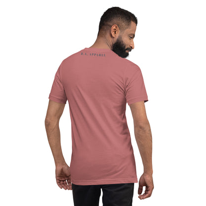 Marsborne T-Shirt - Left Placement image 42: Heather Kelly version, size S with back view of the Aries range.
