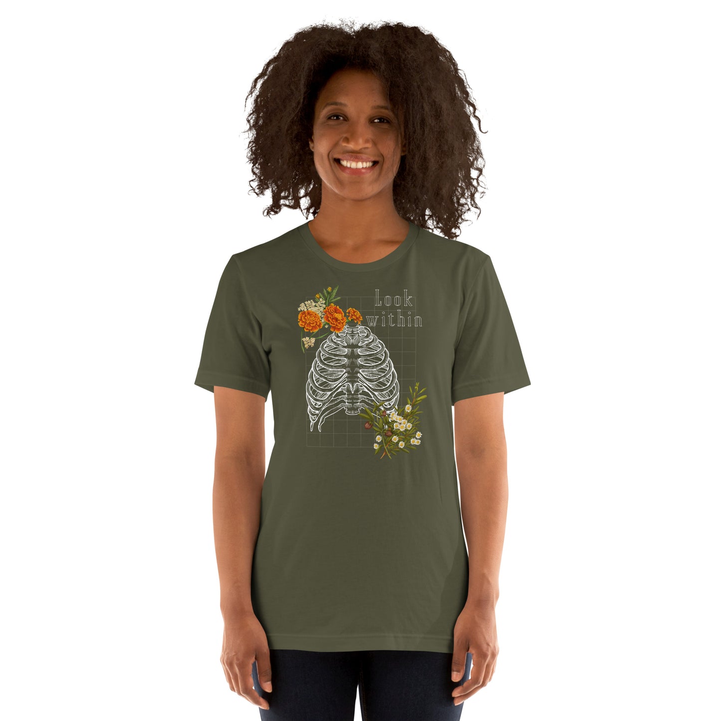 Innerline T-Shirt - Left Placement by R.A. Apparel, image 27, front view, Team Purple, size 3XL, left placement.