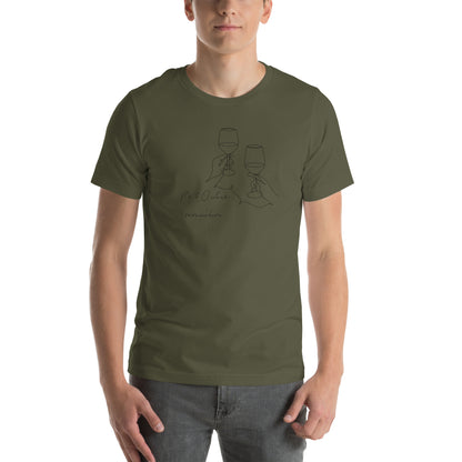 Image 23 of Berry After Five T-Shirt - Left Placement, size 3XL, with 5 O'Clock artwork visible in front view.