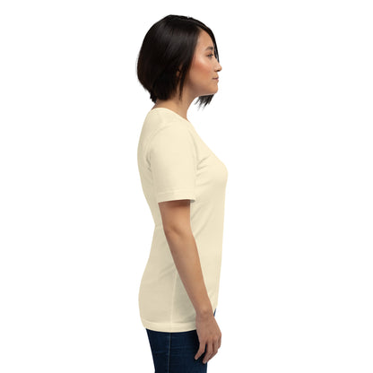 Balance Court T-Shirt - Left Placement product image 105 in selected colour, with right-side angle and left placement.