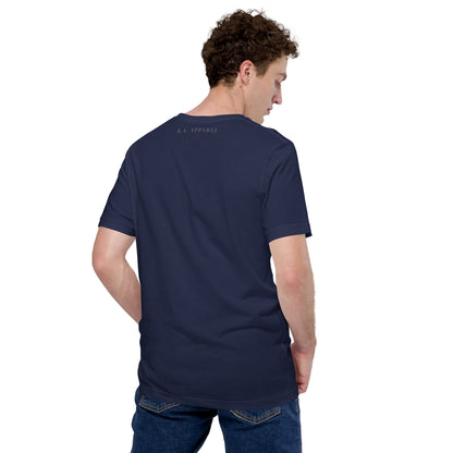 Urban T-Shirt - Left Placement product image 11 in Black, size XL, with back view and left placement.