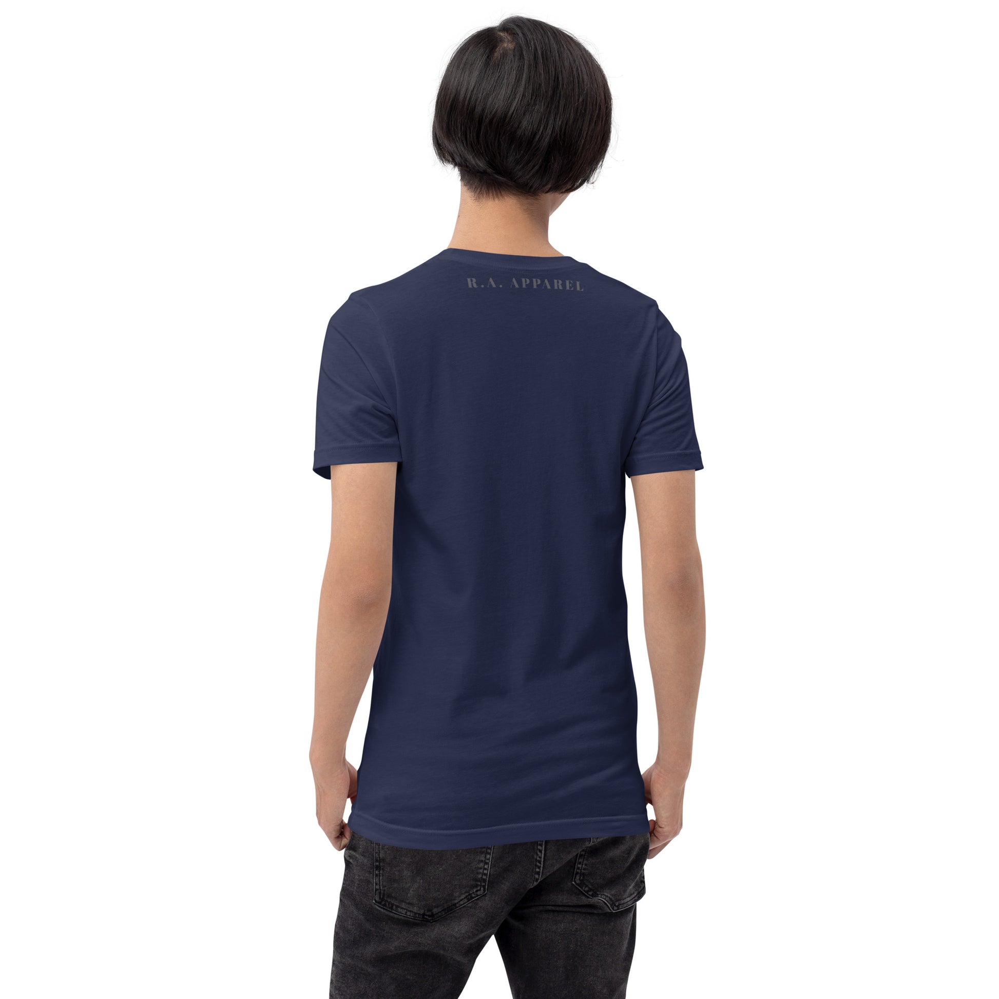 Dragonfly T-Shirt - Left Placement product image 8 in Black, size M, with back view and left placement.