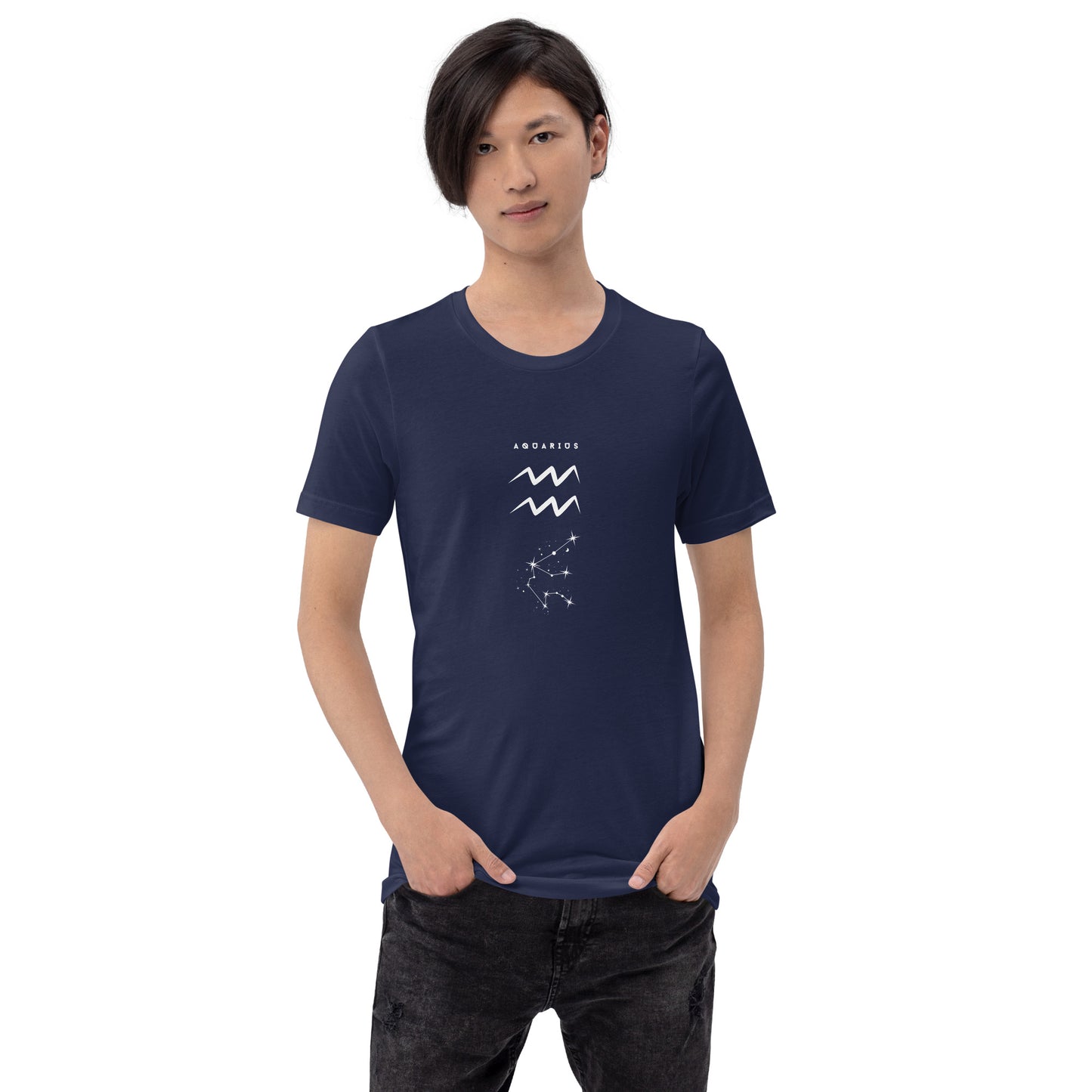 Waterbearer T-Shirt - Left Placement product image 13 in Vintage Black, size M, with front view and left placement.