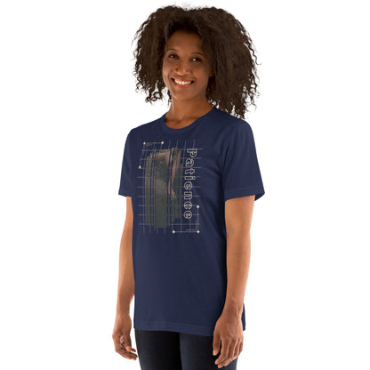 Stillwater T-Shirt - Left Placement by R.A. Apparel, image 9, front view, left-side angle, Black, size M, left placement.