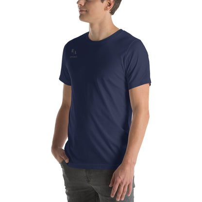 Forward Kind T-Shirt - Left Placement 77 image 10 in Black, size L, showing front view, left-side angle for the Pay It Forward design.