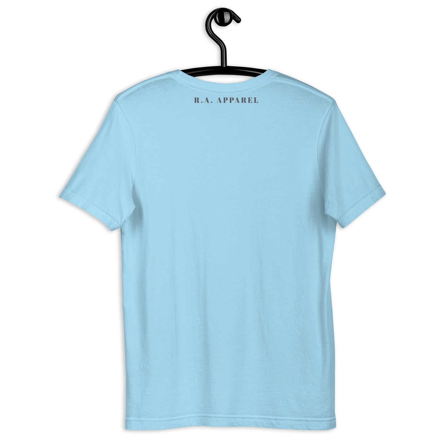 Northern Run T-Shirt - Left Placement image 12: Pink version, size 2XL with back view of the Reindeer range.