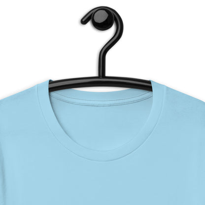 Festive Mood T-Shirt - Left Placement by R.A. Apparel, image 10, product view, Pink, size L, left placement.