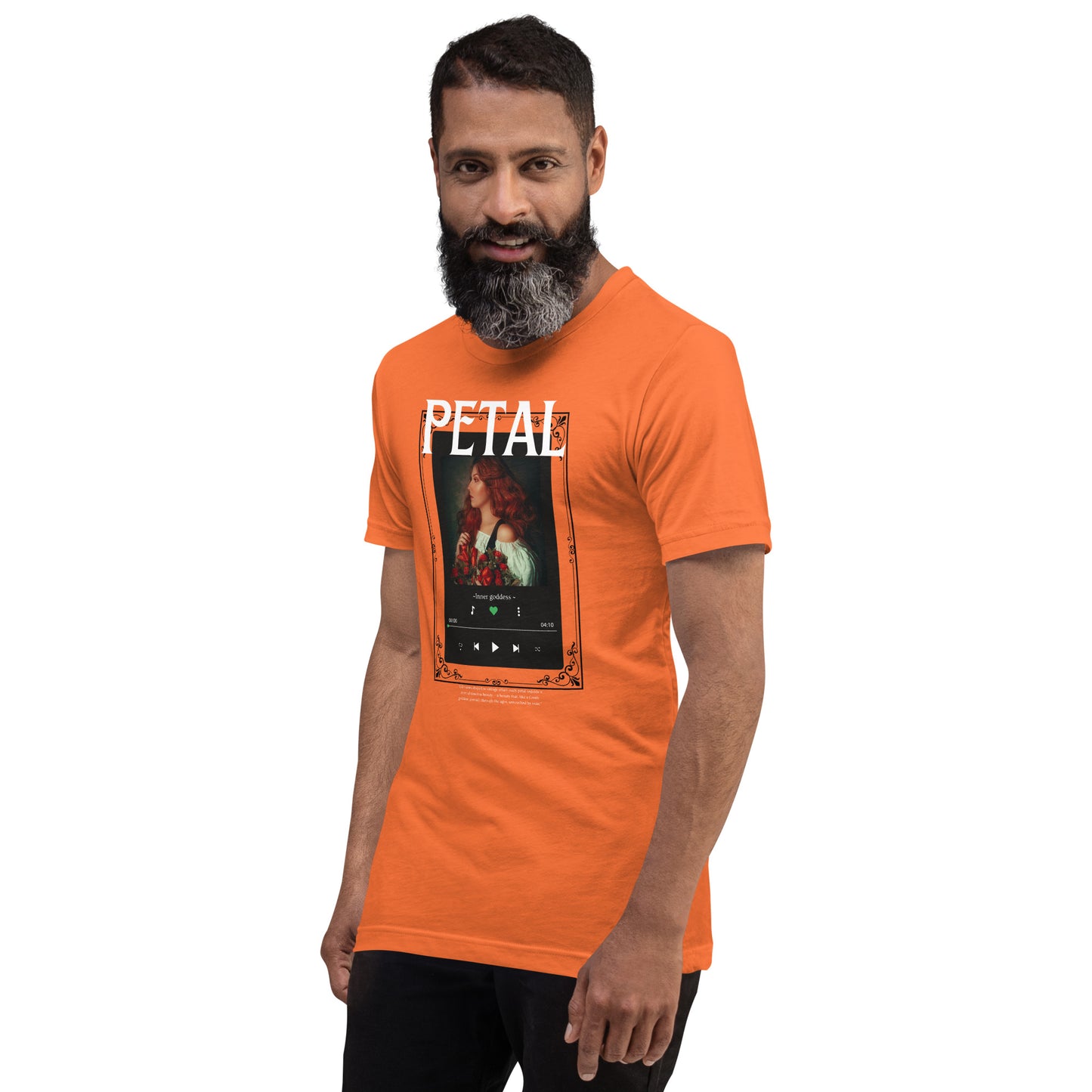 Petaline T-Shirt image 67: Aqua version, size M with front view, left-side angle of the Petal range.