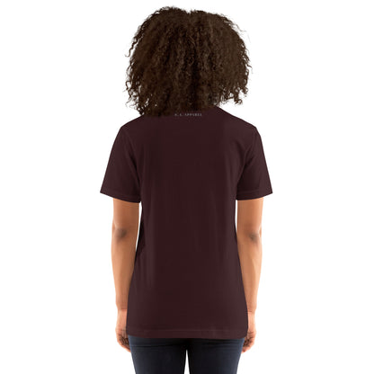 Impact Form T-Shirt - Left Placement image 28: Team Purple version, size 4XL with back view of the Shape Lives range.