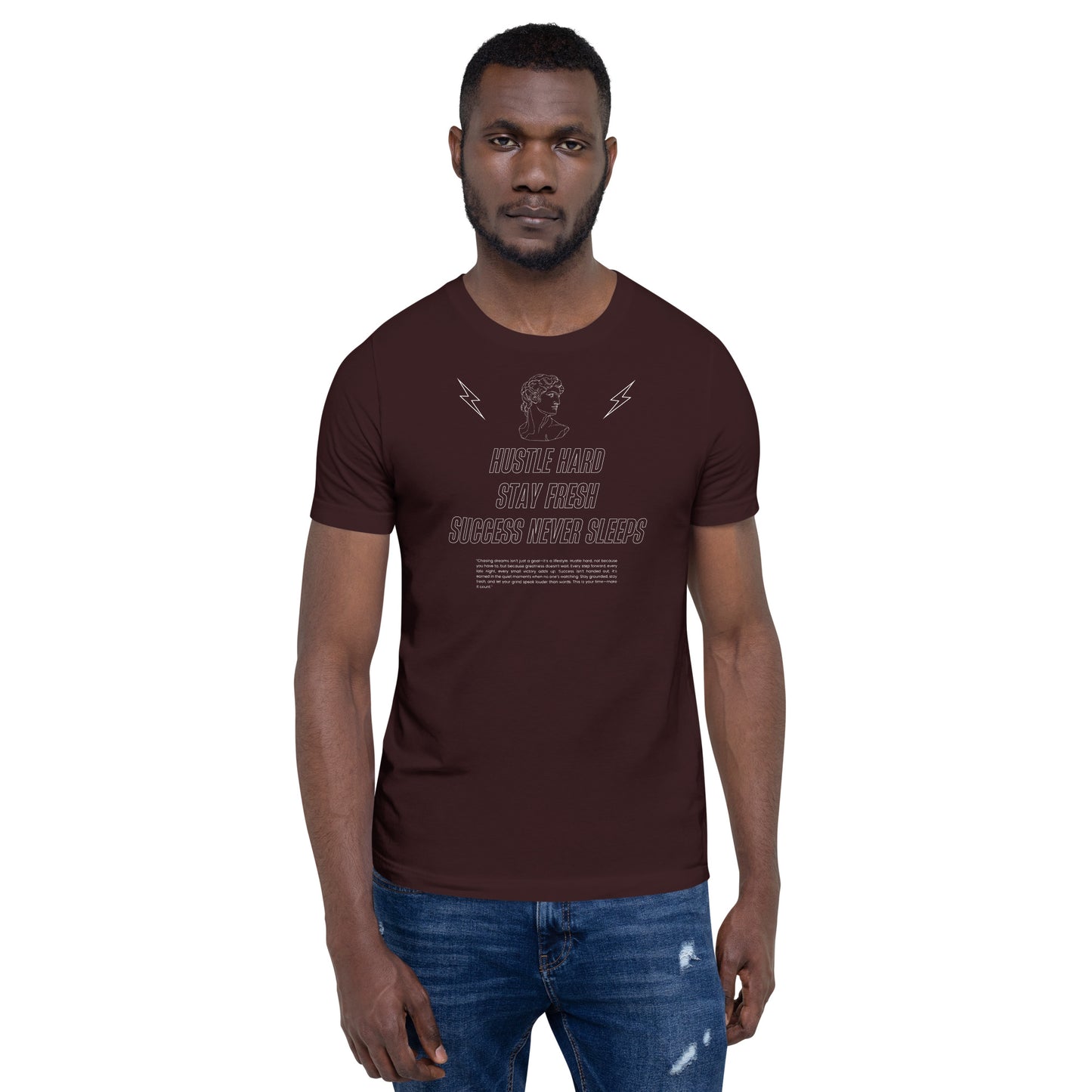 Workrate T-Shirt - Left Placement product image 27 in Navy, size 3XL, with front view and left placement.