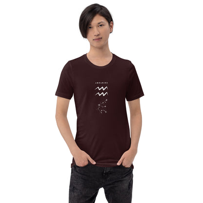 Waterbearer T-Shirt - Left Placement by R.A. Apparel, image 37, front view, Cardinal, size M, left placement.