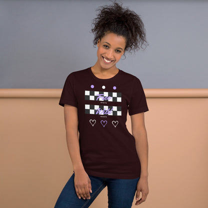 Image 25 of Navy Freeborne T-Shirt - Left Placement, size XS, with Free Spirits artwork visible in front view.