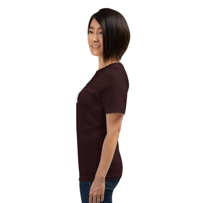 Ever After T-Shirt - Left Placement image 35 in Heather Forest, size S, showing left-side angle for the Happily Ever After design.