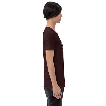 Inspireline T-Shirt - Left Placement product image 29 in Navy, size 2XL, with right-side angle and left placement.
