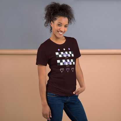 Freeborne T-Shirt - Left Placement image 26 in Navy, size S, showing right-side angle for the Free Spirits design.