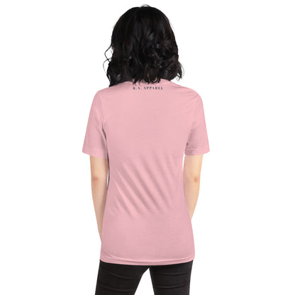 Evolution T-Shirt - Left Placement product image 23 in Baby Blue, size XL, with back view and left placement.