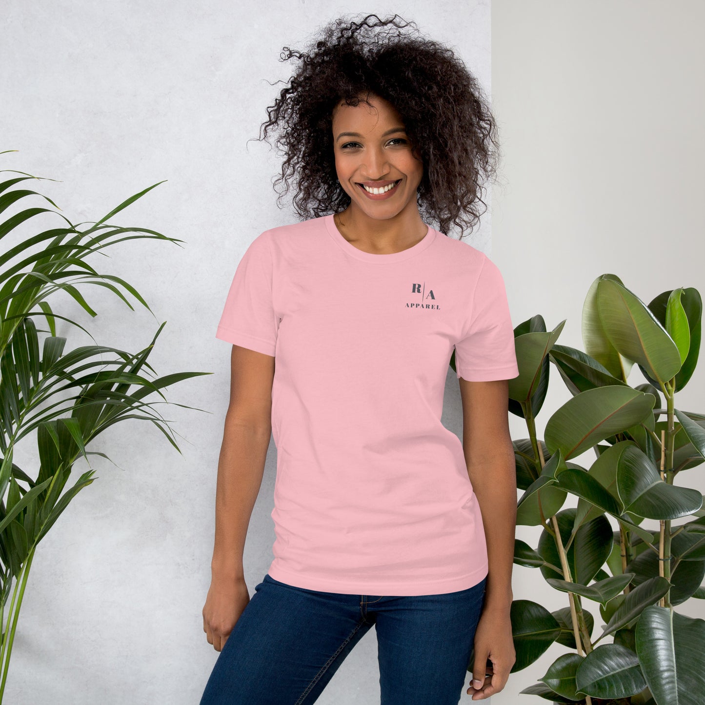 Blind Signal T-Shirt - Left Placement 41 product image 9 in Heather Prism Mint, size XL, with front view and left placement.