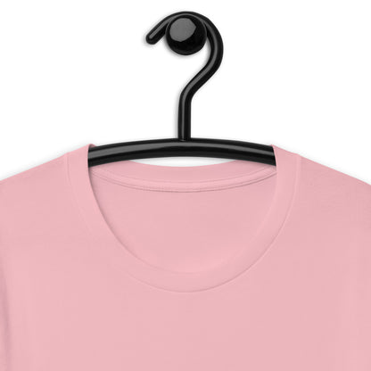 Festive Mood T-Shirt - Left Placement by R.A. Apparel, image 13, product view, Pink, size 3XL, left placement.