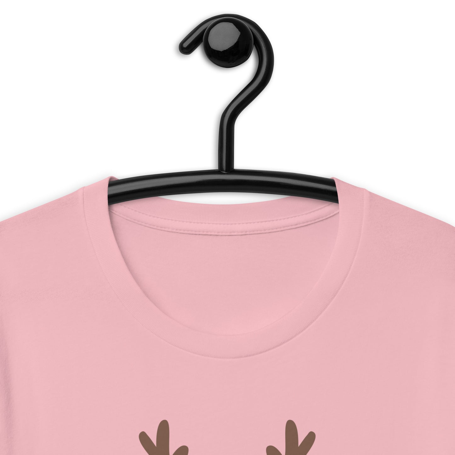 Northern Run T-Shirt - Left Placement image 13: Pink version, size 3XL with product view of the Reindeer range.