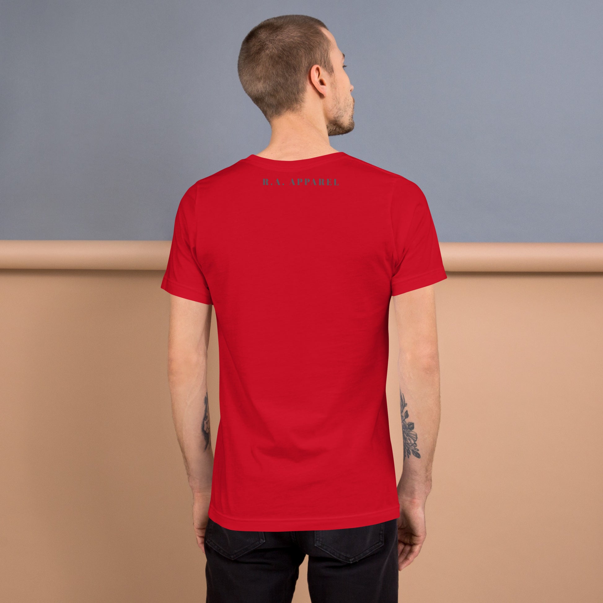 Moonhaven T-Shirt image 50 in Dark Grey, size 2XL, showing back view for the Cancer design.