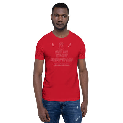 Workrate T-Shirt - Left Placement by R.A. Apparel, image 13, front view, Black, size 3XL, left placement.