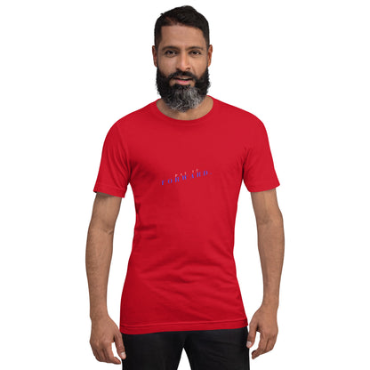Forward Kind T-Shirt - Left Placement 78 by R.A. Apparel, image 16, front view, Vintage Black, size L, left placement.