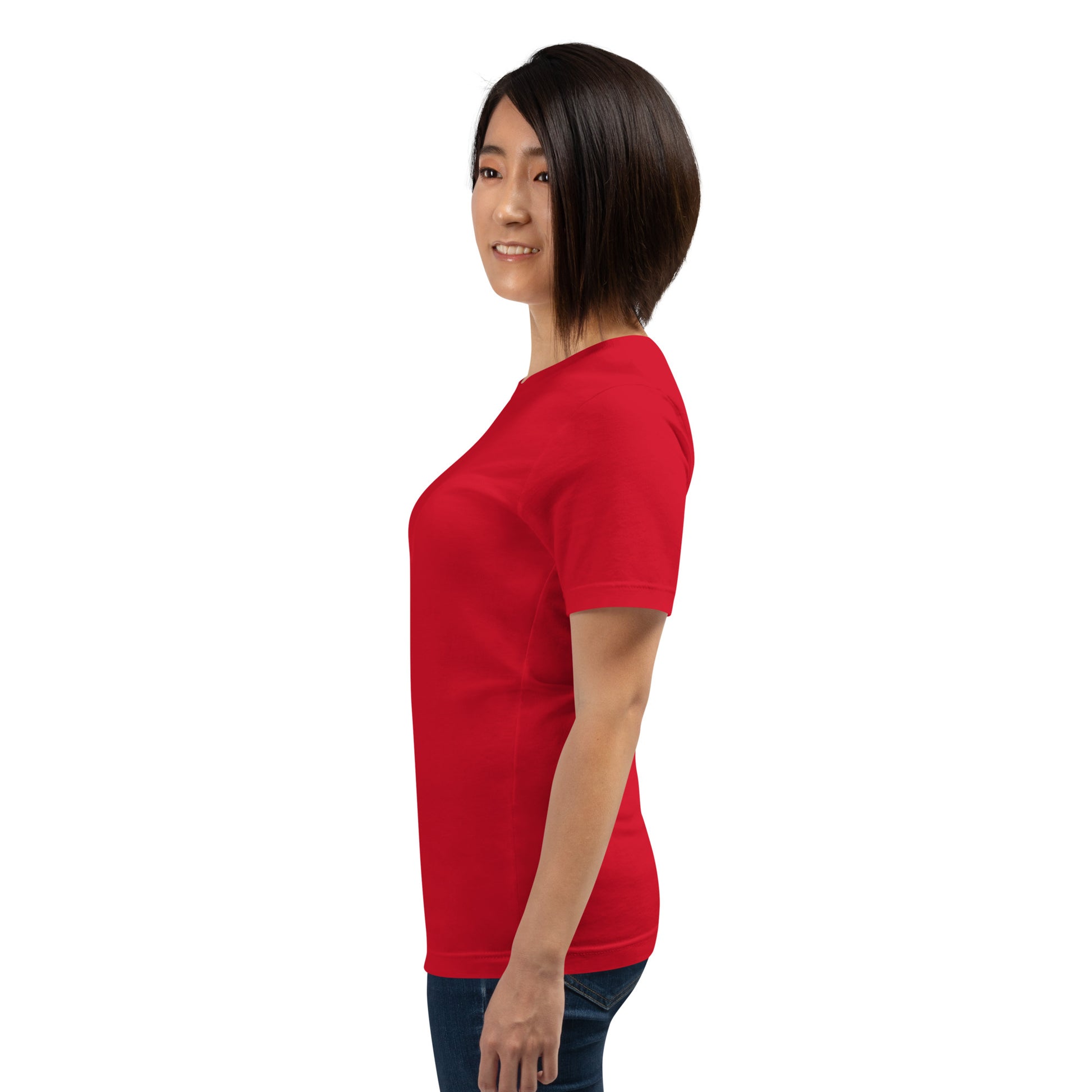 Balance Court T-Shirt - Left Placement image 29 in True Royal, size XL, showing left-side angle for the Libra design.