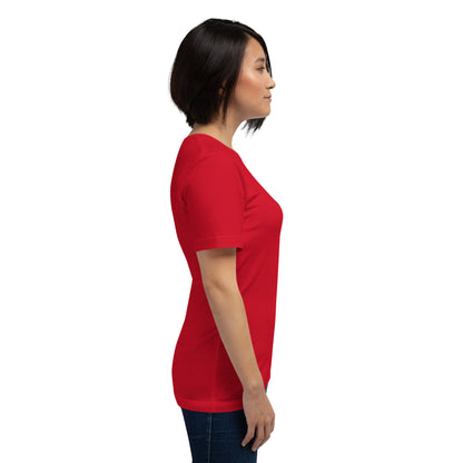 Balance Court T-Shirt - Left Placement image 27 in True Royal, size M, showing right-side angle for the Libra design.