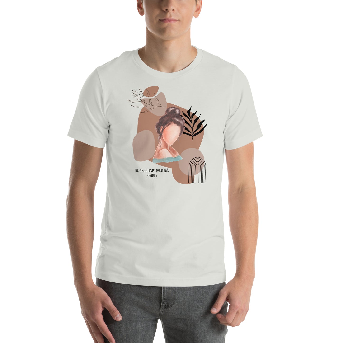 Blind Signal T-Shirt - Left Placement 40 image 11: Pink version, size XL with front view of the We Are Blind range.
