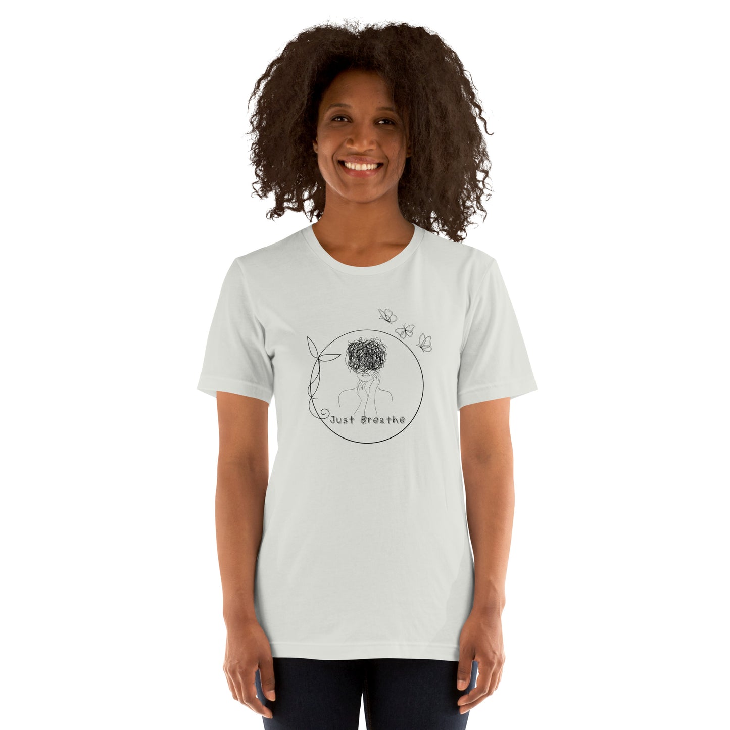 Breathing Room T-Shirt - Left Placement product image 14 in Heather Prism Peach, size 4XL, with front view and left placement.