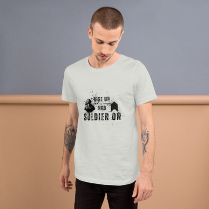 Fortitude T-Shirt - Left Placement 75 product image 15 in Light Blue, size 2XL, with front view and left placement.