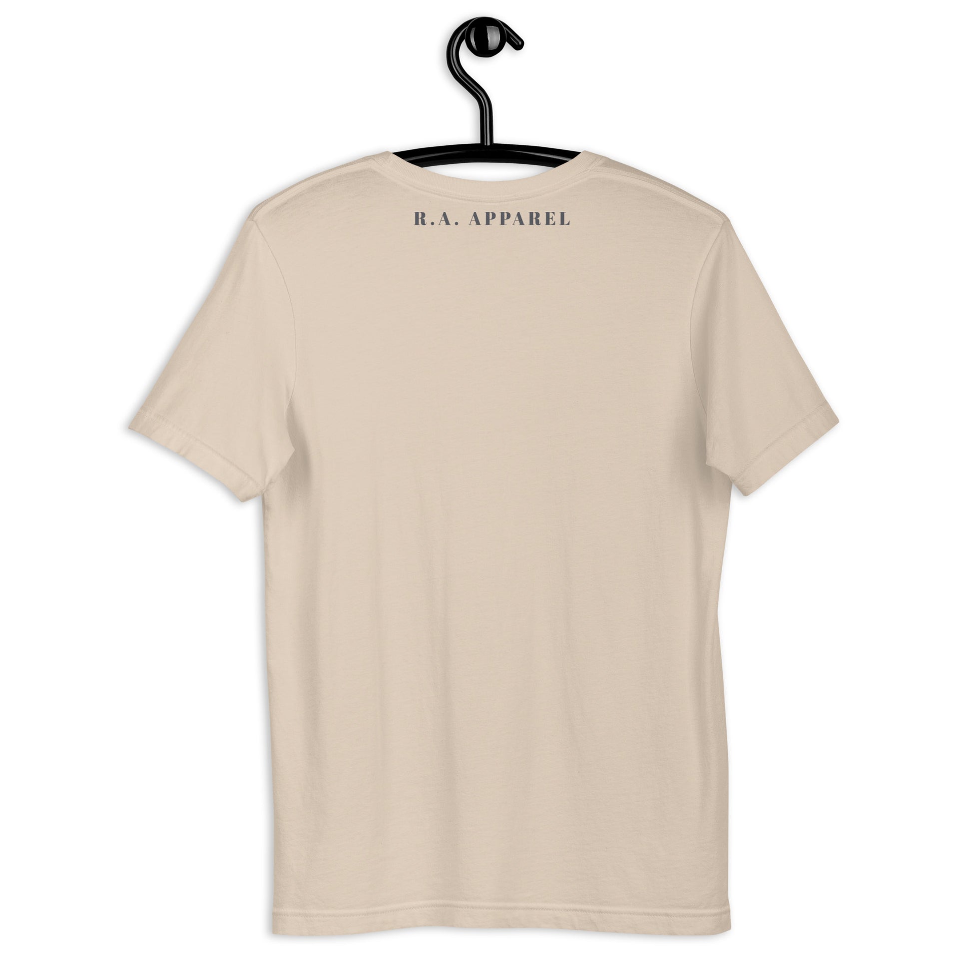 Festive Mood T-Shirt - Left Placement image 21: Athletic Heather version, size 4XL with back view of the Xmas Mood range.