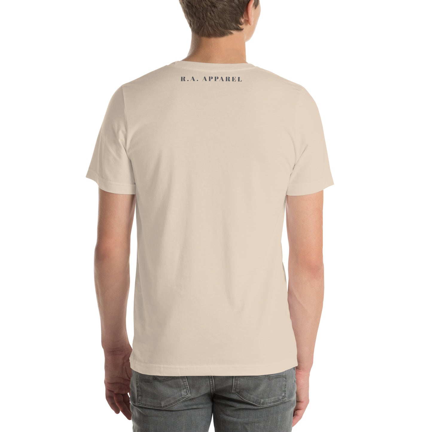 Image 14 of Pink Wild Call T-Shirt - Left Placement, size 4XL, with Rawr artwork visible in back view.