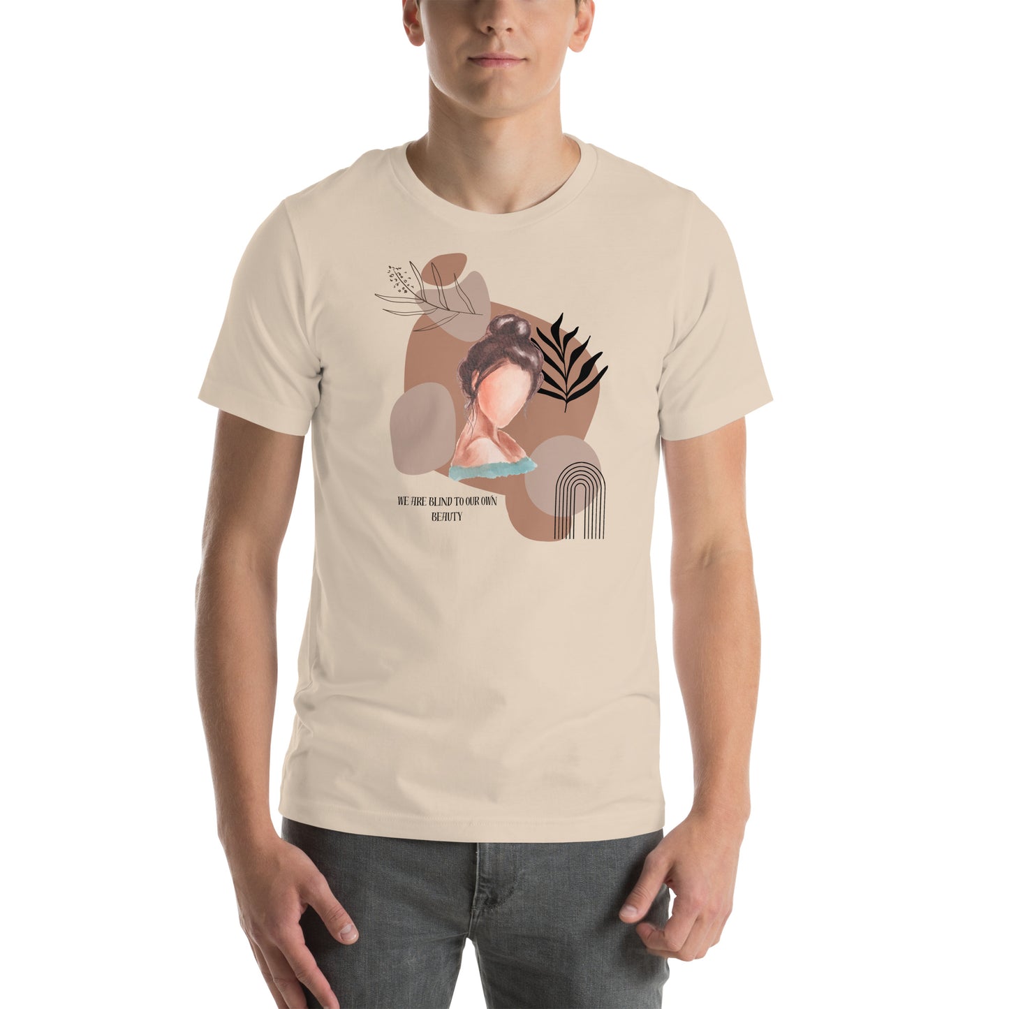 Image 13 of Pink Blind Signal T-Shirt - Left Placement 40, size 3XL, with We Are Blind artwork visible in front view.