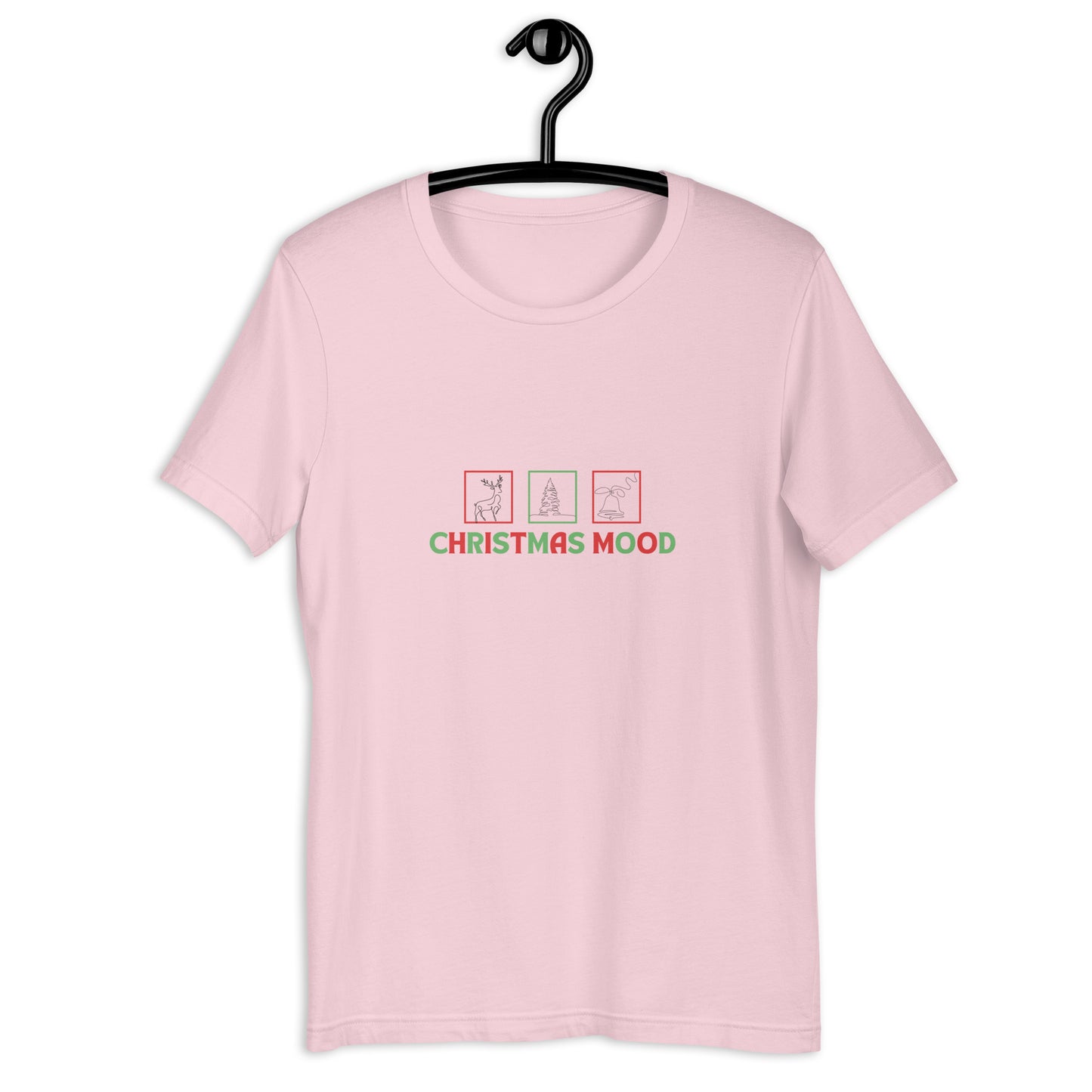 Festive Mood T-Shirt - Left Placement by R.A. Apparel, image 41, front view, Yellow, size S, left placement.