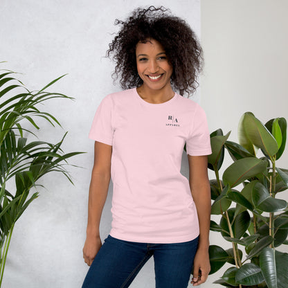 Blind Signal T-Shirt - Left Placement 41 product image 27 in Athletic Heather, size S, with front view and left placement.