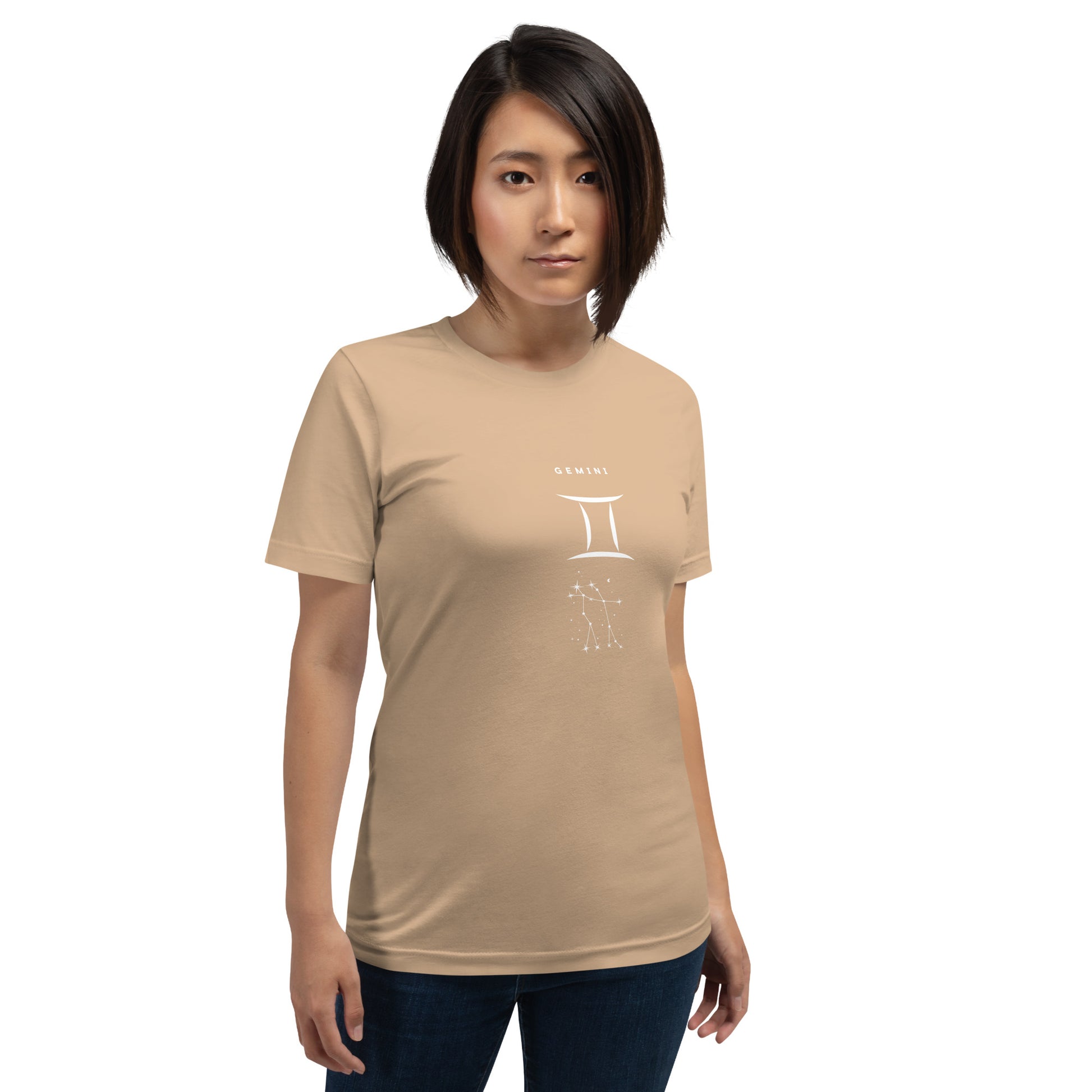 Twin Signal T-Shirt - Left Placement product image 85 in Pink, size M, with front view and left placement.