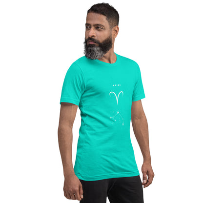 Marsborne T-Shirt - Left Placement by R.A. Apparel, image 60, front view, right-side angle, Heather Orchid, size M, left placement.