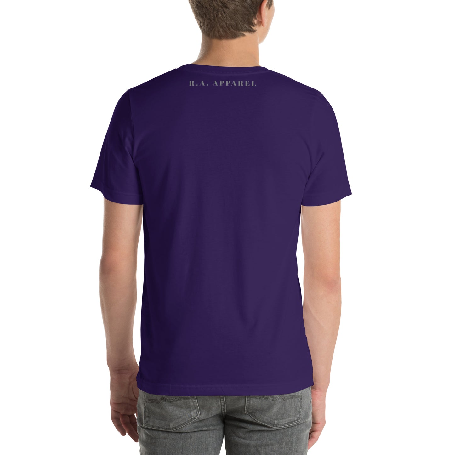Avenor T-Shirt image 11: Heather Emerald version, size S with back view of the The View Awaits range.