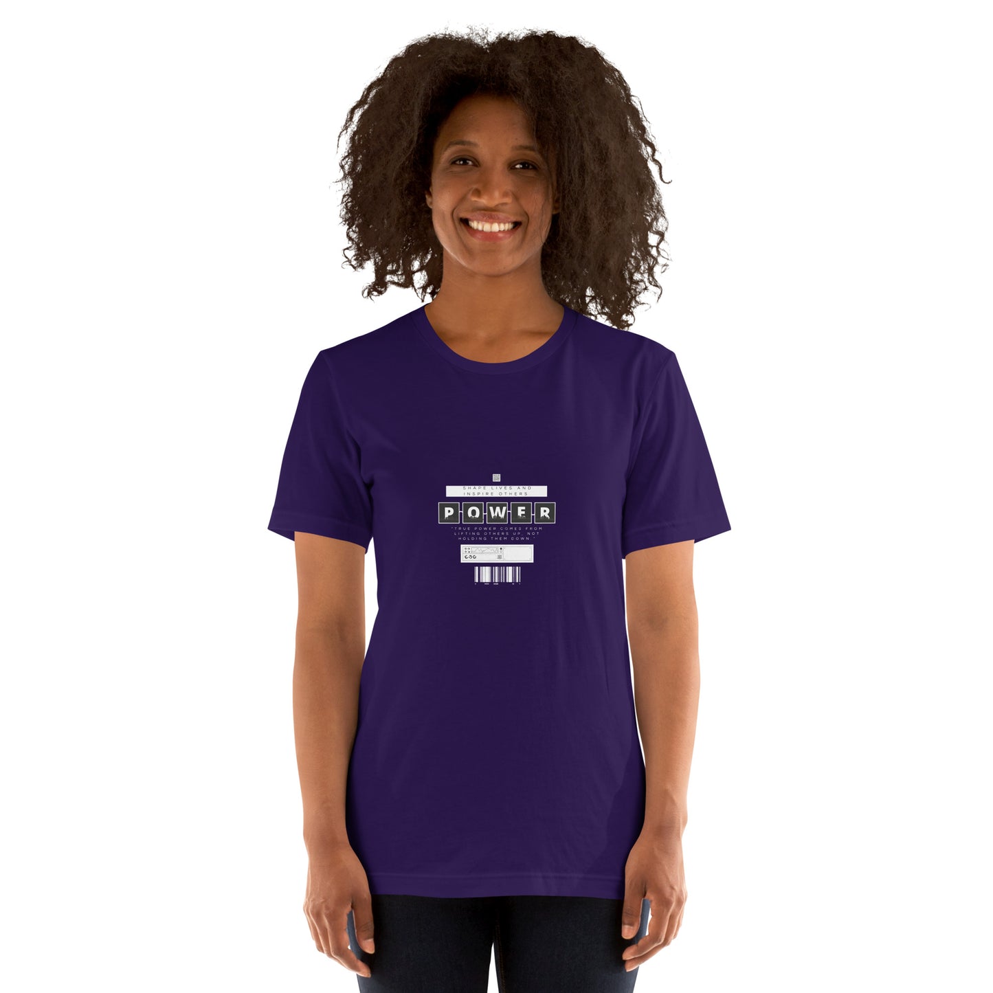 Impact Form T-Shirt - Left Placement image 13: Black version, size 3XL with front view of the Shape Lives range.