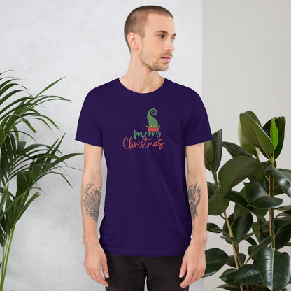 Noelle T-Shirt - Left Placement image 11: Black version, size S with front view of the Merry Christmas range.