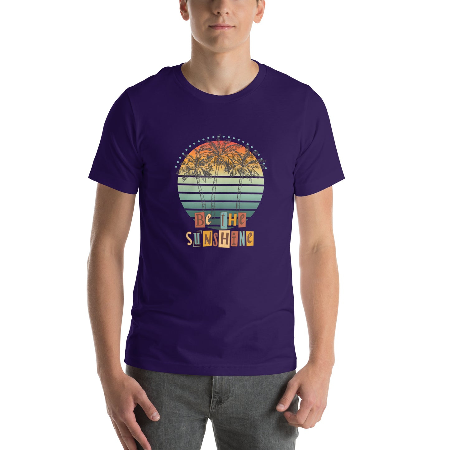Image 18 of Cardinal Solara T-Shirt, size L, with Be the Sunshine artwork visible in front view.