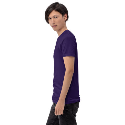 Waterbearer T-Shirt - Left Placement product image 21 in Team Purple, size S, with left-side angle and left placement.