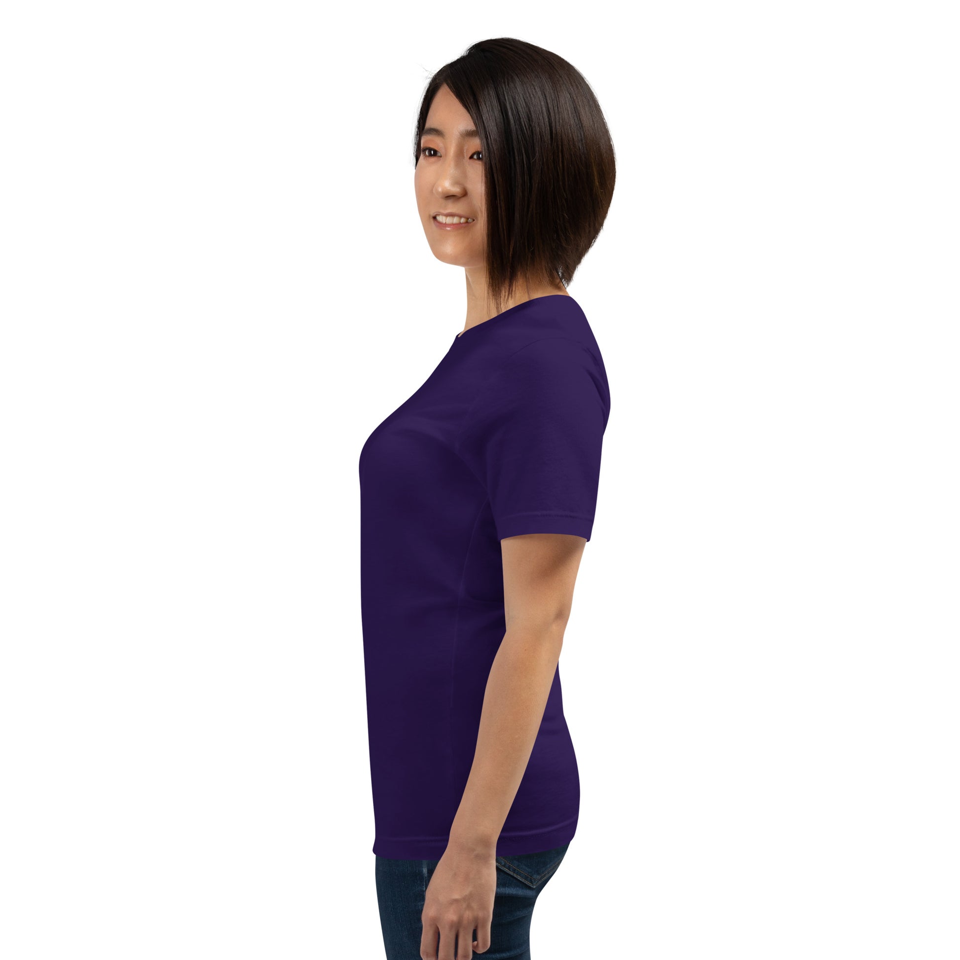 Twin Signal T-Shirt - Left Placement product image 23 in Navy, size L, with left-side angle and left placement.
