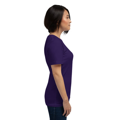 Balance Court T-Shirt - Left Placement image 21: Red version, size S with right-side angle of the Libra range.
