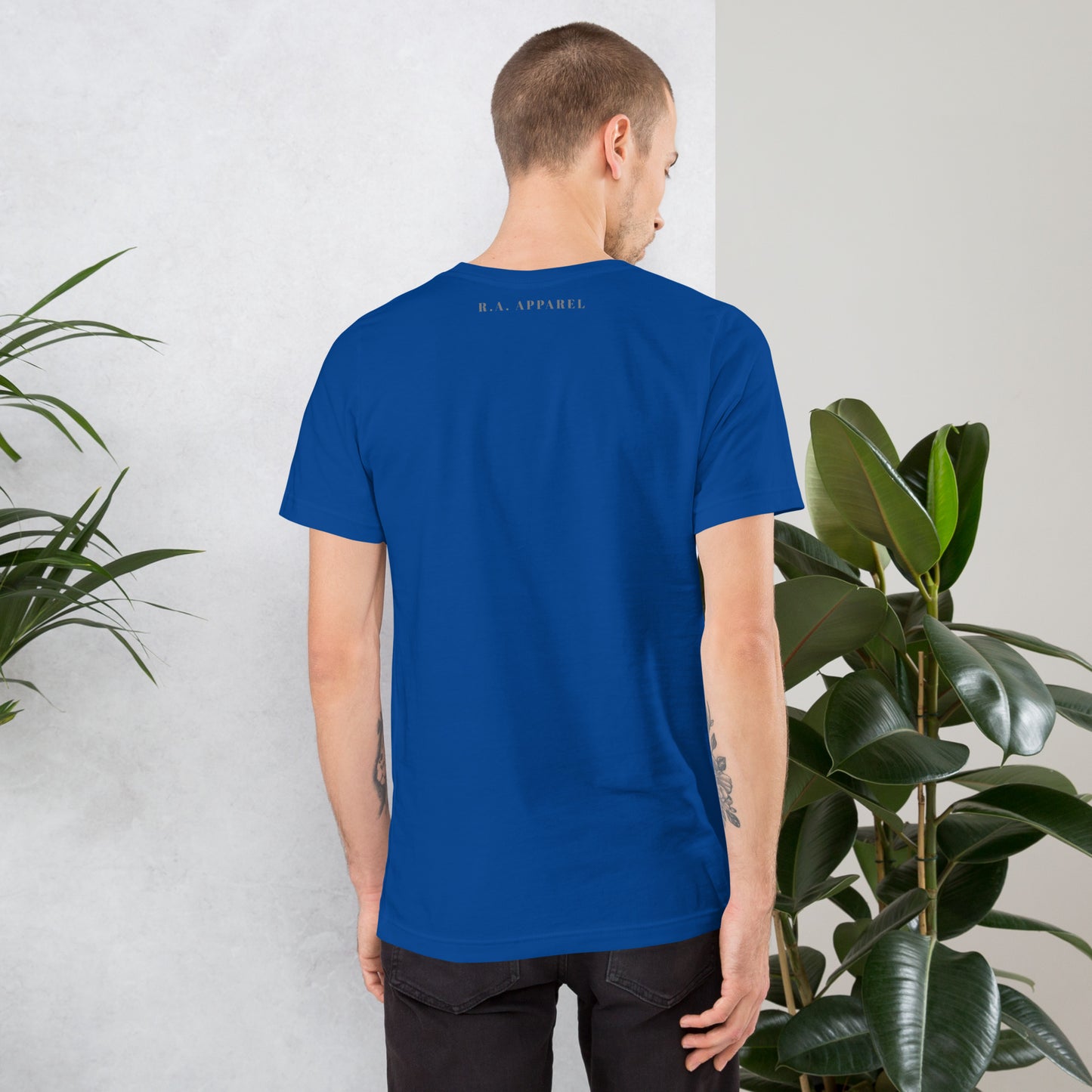 Noelle T-Shirt - Left Placement product image 14 in Black, size XL, with back view and left placement.