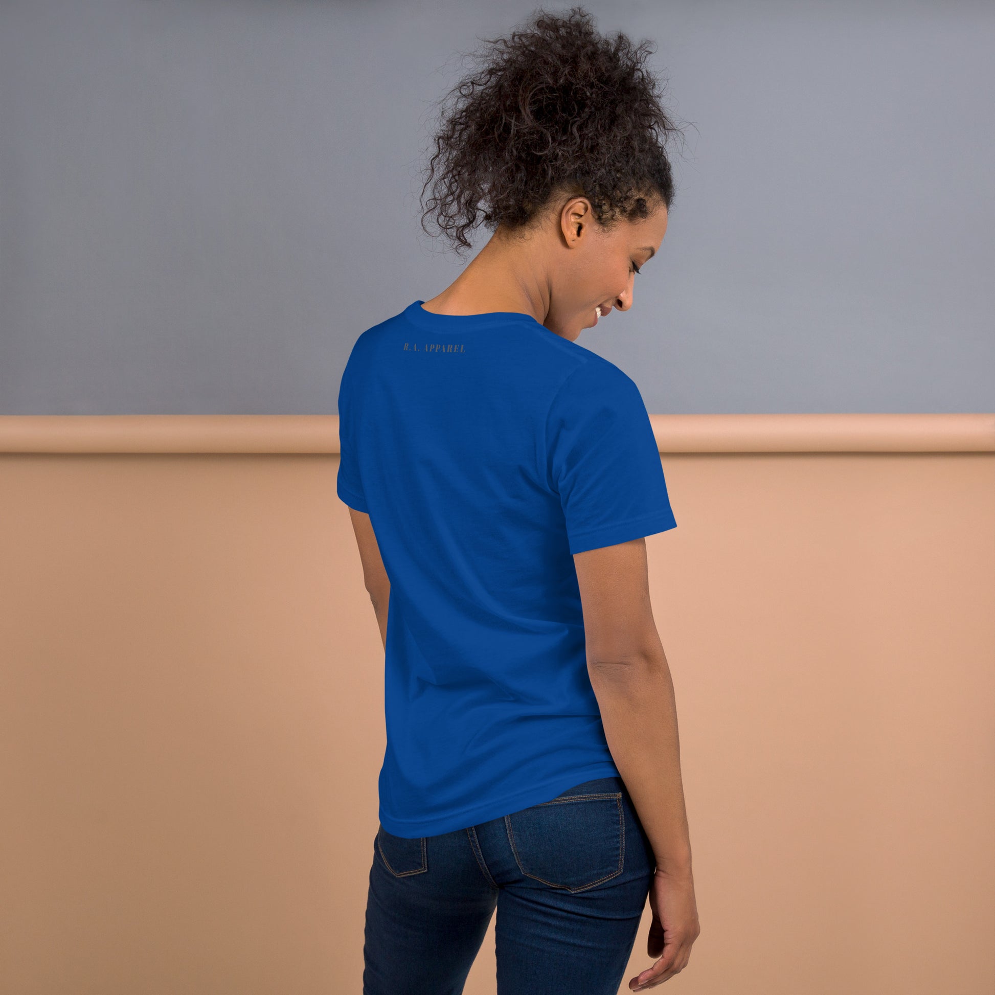 Afterhours T-Shirt - Left Placement image 14 in Black, size XL, showing back view for the Night Life design.