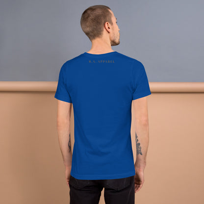 Limitless T-Shirt - Left Placement image 10 in Black, size M, showing back view for the No Limits design.